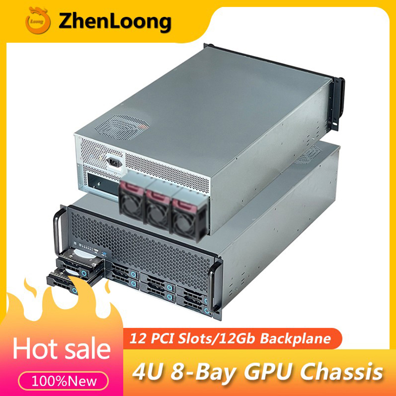 8 Gpu 4U Server Chassis - ZhenLoong GPU 4U Серверная стойка Корпус