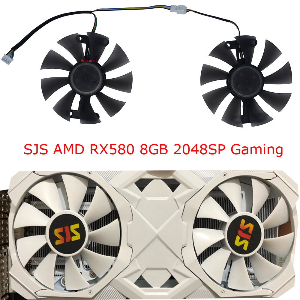 Rx 580 8Gb 2048Sp Gpu - Вентилятор для видеокарты, GA91S2H, заменяет FL8015