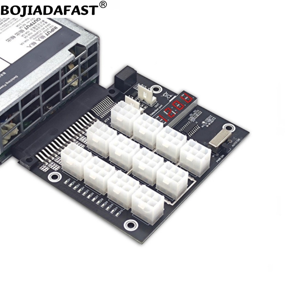 Плата-разветвитель питания для – обзор и цена 2400W Server Psu Breakout Board
