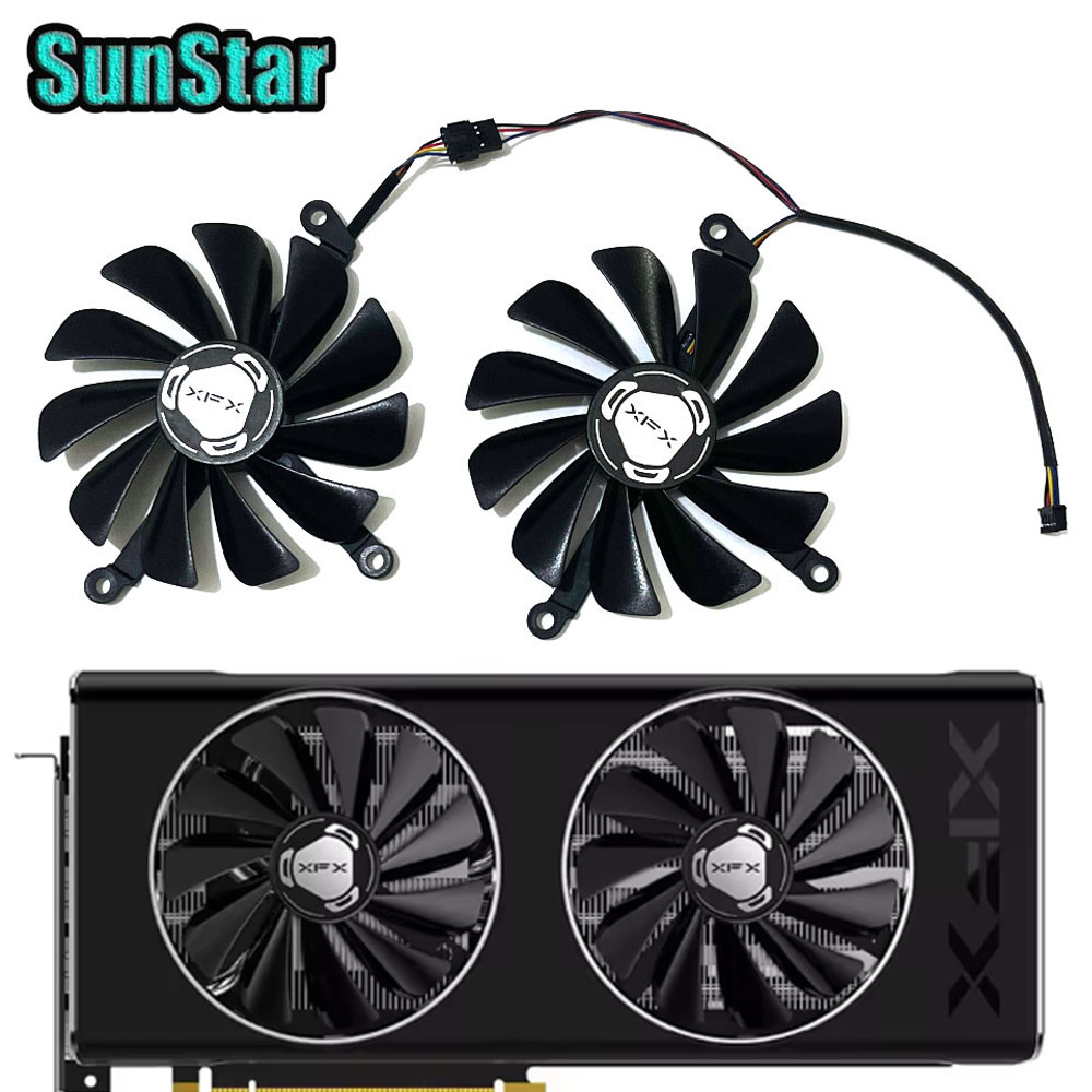 НОВЫЙ 1 компл. 95 мм RX 5700 F – обзор и цена Rx 5700 Xt 8Gb Video Card