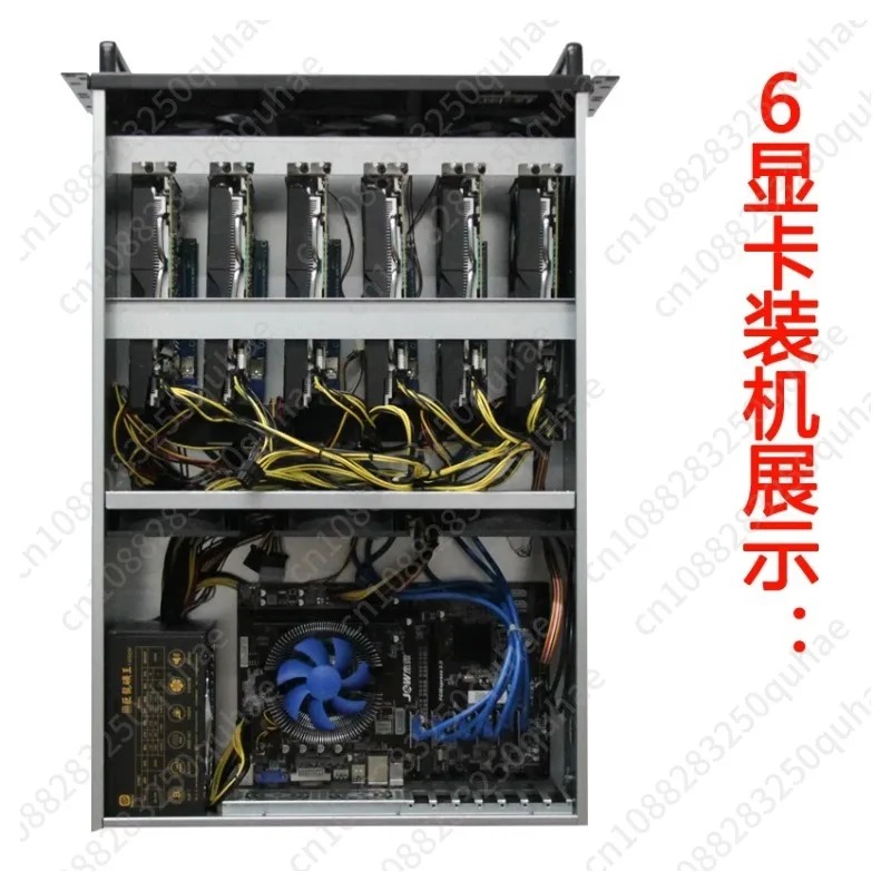 Корпус для 4U мультиграфически – обзор и цена 8 Gpu 4U Server Chassis