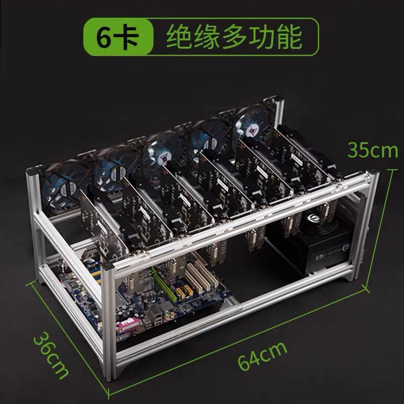Установка для майнинга графиче – обзор и цена 12 Gpu Open Air Frame Case
